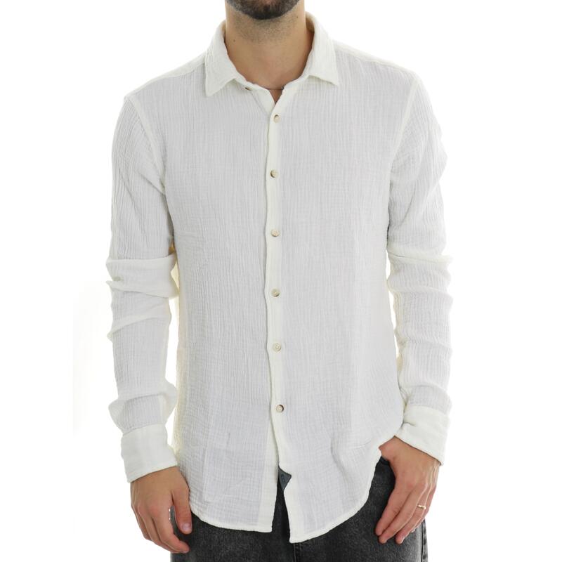 Camicia goffrata KOON Abbigliamento e Scarpe Uomo Online Mad Fashion